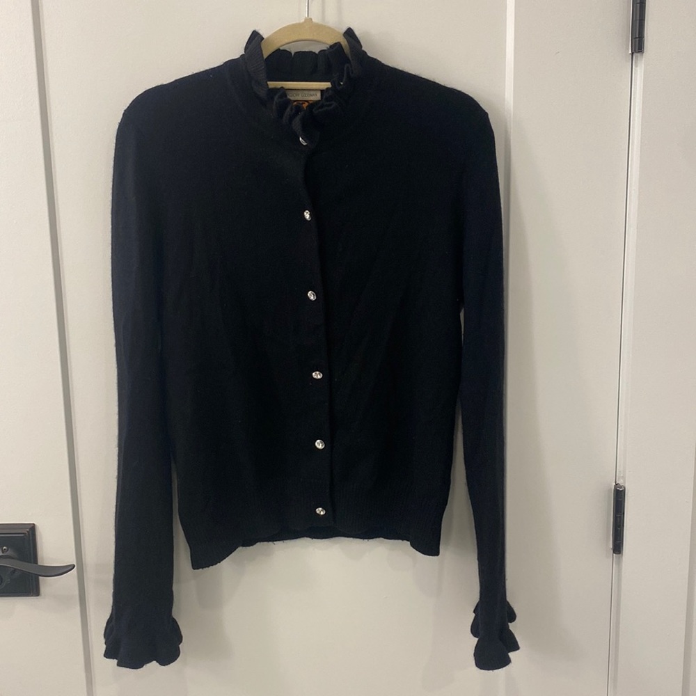 Tory Burch Black Cashmere Sweater